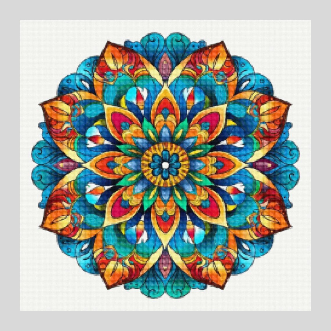Mandala Diamond Painting Kit - DIY Mandala-36 – Diamond Painting Kits