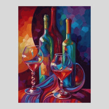 Load image into Gallery viewer, Mosaic Bottles diamond Painting
