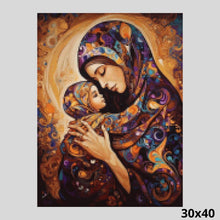 Load image into Gallery viewer, Mothers Love 30x40 Diamond Painting

