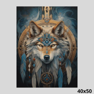Wolf Dreamcatcher - Diamond Painting Kit – Just Paint with Diamonds