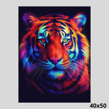 Load image into Gallery viewer, Neon Tiger 40x50 - Diamond Painting
