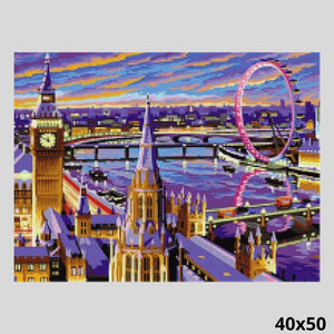 Night London 40x50 - Diamond Painting