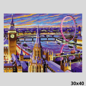 Night London 30x40 - Diamond Painting