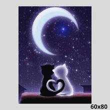 Load image into Gallery viewer, Night of the Cats Love 60x80 - Diamond Painting
