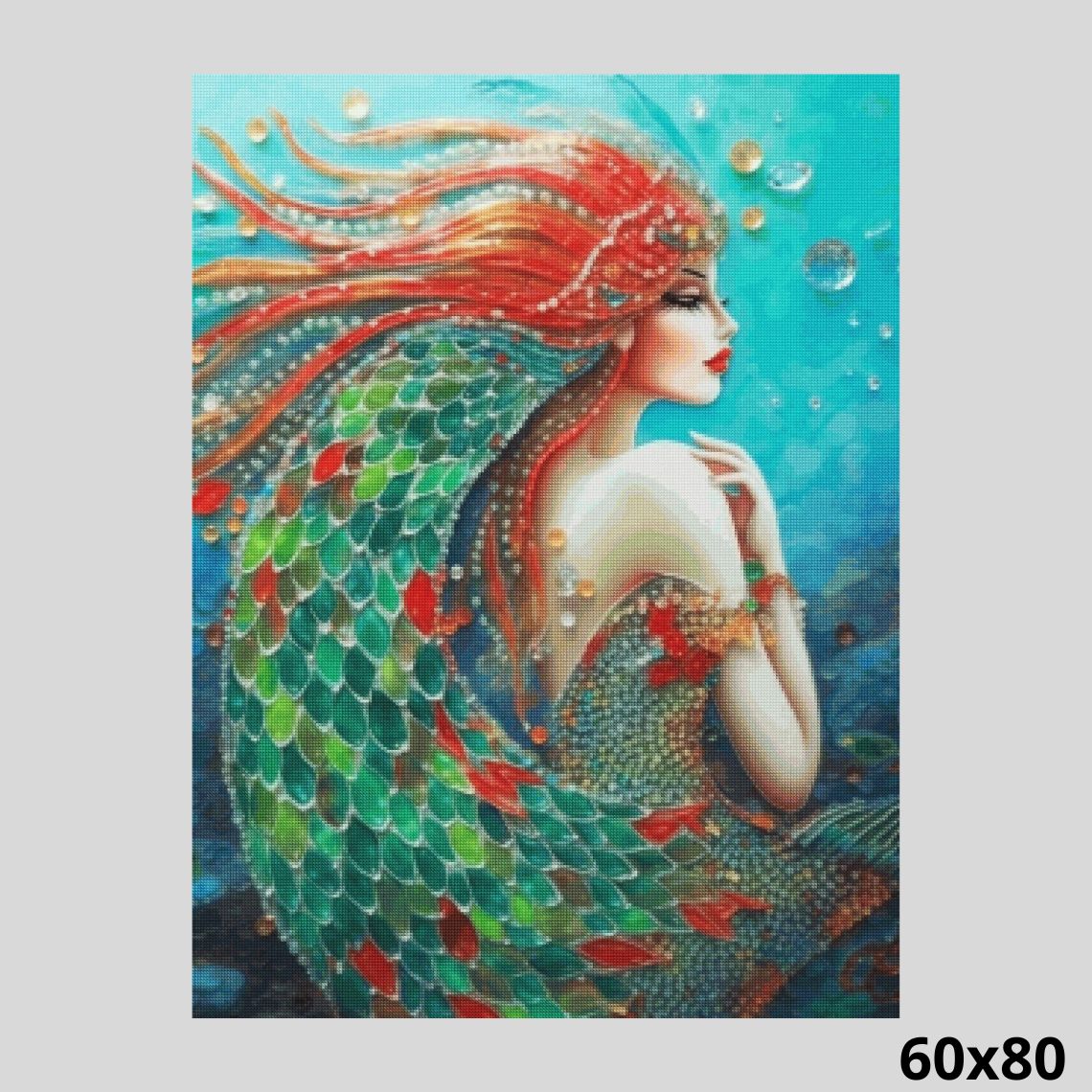 Ocean Mermaid 60x80 - Diamond Painting