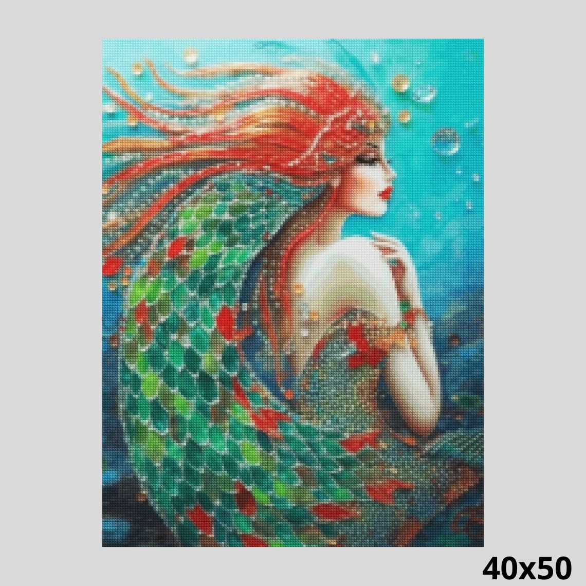 Ocean Mermaid 40x50 - Diamond Painting