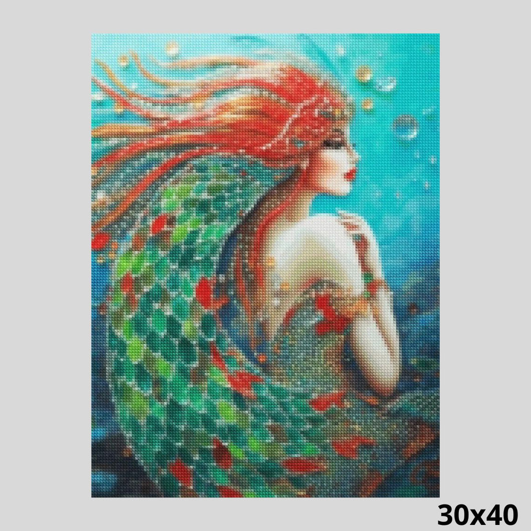 Ocean Mermaid 30x40 - Diamond Painting