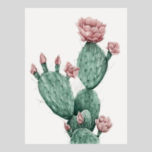 Opuntia Cactus - Diamond Painting