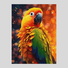 Load image into Gallery viewer, Parrot Color Splash Diamond Art World
