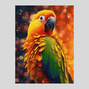 Parrot Color Splash Diamond Art World