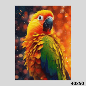 Parrot Color Splash 40x50 - Diamond Art World