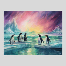 Load image into Gallery viewer, Penguins Meeting - Diamond Art World
