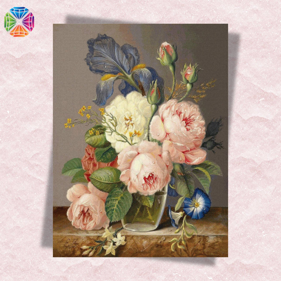 Peony Still Life – Diamond Painting