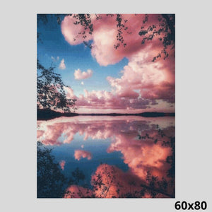 Pink Clouds 60x80 - Diamond Art World