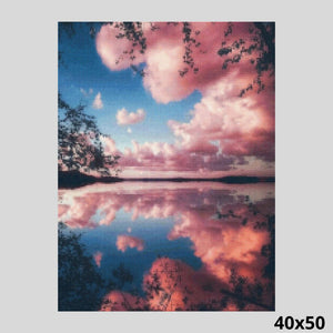 Pink Clouds 40x50 - Diamond Art World