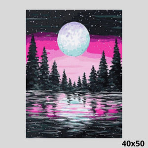 Pink Dusk 40x50 - Diamond Art World