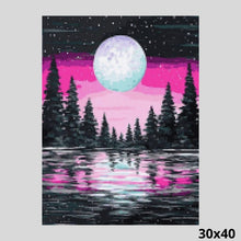 Load image into Gallery viewer, Pink Dusk 30x40 - Diamond Art World
