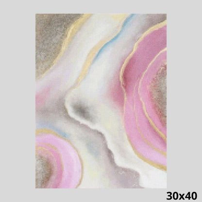Pink Gold Marble 30x40 - Diamond Painting