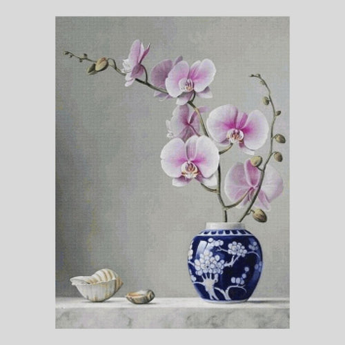 Pink Orchid - Diamond Painting