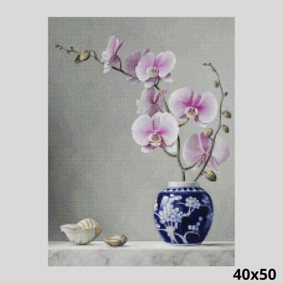 Pink Orchid 40x50 - Diamond Painting