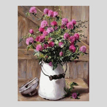 Load image into Gallery viewer, Pink Wild Flowers - Diamond Art World

