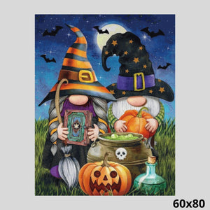 Poisonous Halloween Gnomes 60x80 - Diamond Painting