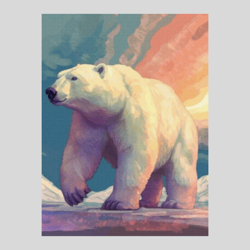 Polar Bear -Diamond Painting