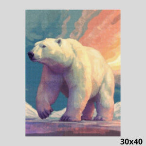 Polar Bear 30x40 -Diamond Painting