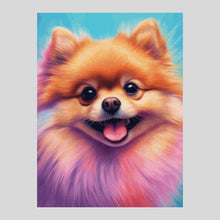 Load image into Gallery viewer, Pomeranian Puppy Diamond Painting
