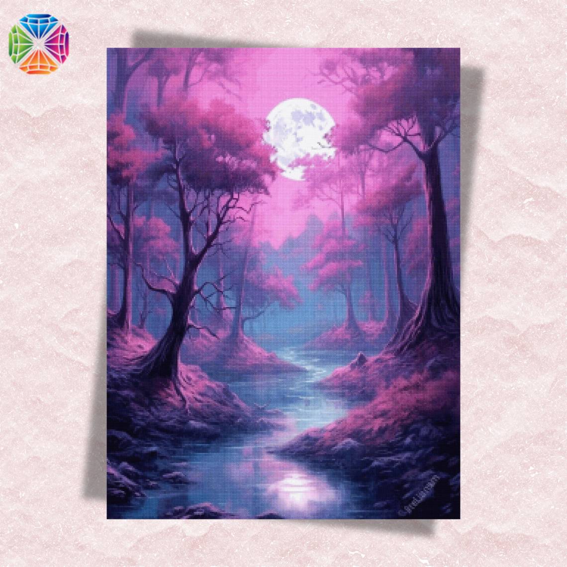 Purple Alley - Diamond Painting