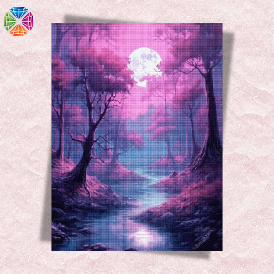 Purple Alley – Diamond Painting