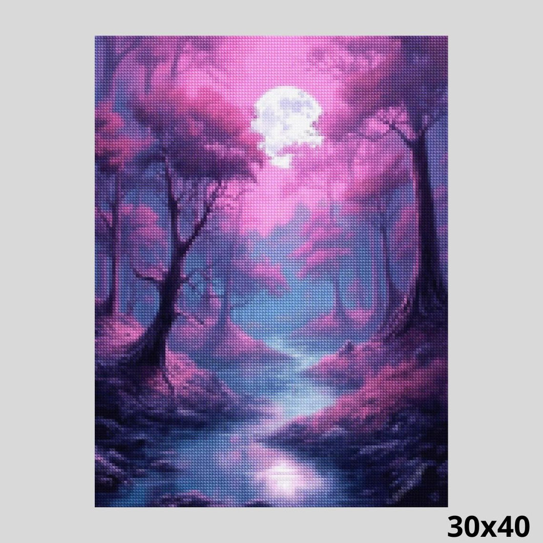 Purple Alley 30x40 - Diamond Painting