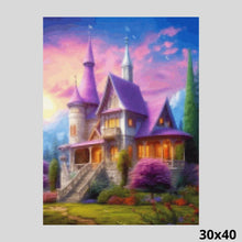 Load image into Gallery viewer, Purple Home Romance 30x40 - Diamond Art World
