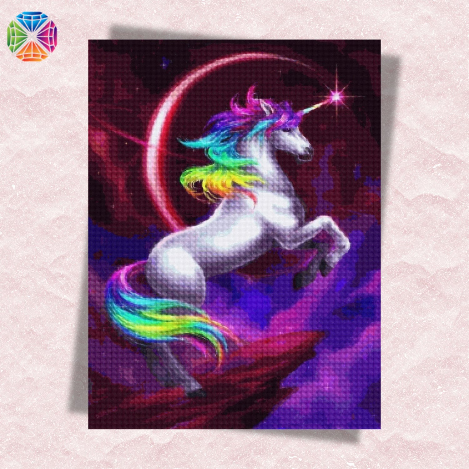 Rainbow Unicorn - Diamond Painting