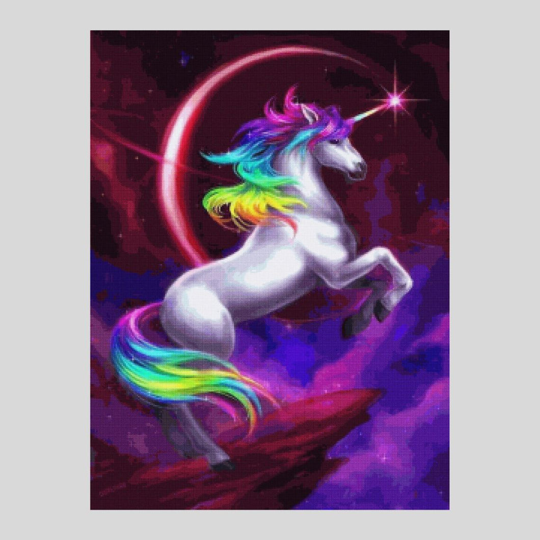 Rainbow Unicorn - Diamond Painting
