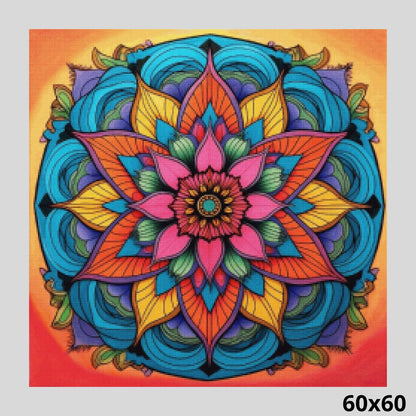 Randomized Mandala 60x60 - Diamond Painting