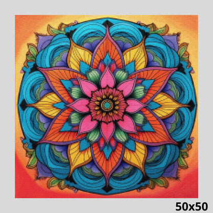 Randomized Mandala 50x50 - Diamond Painting