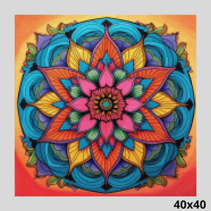 Randomized Mandala 40x40 - Diamond Painting