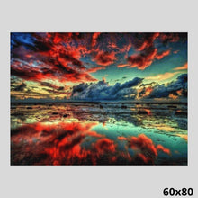 Load image into Gallery viewer, Red Clouds 60x80 - Diamond Art World
