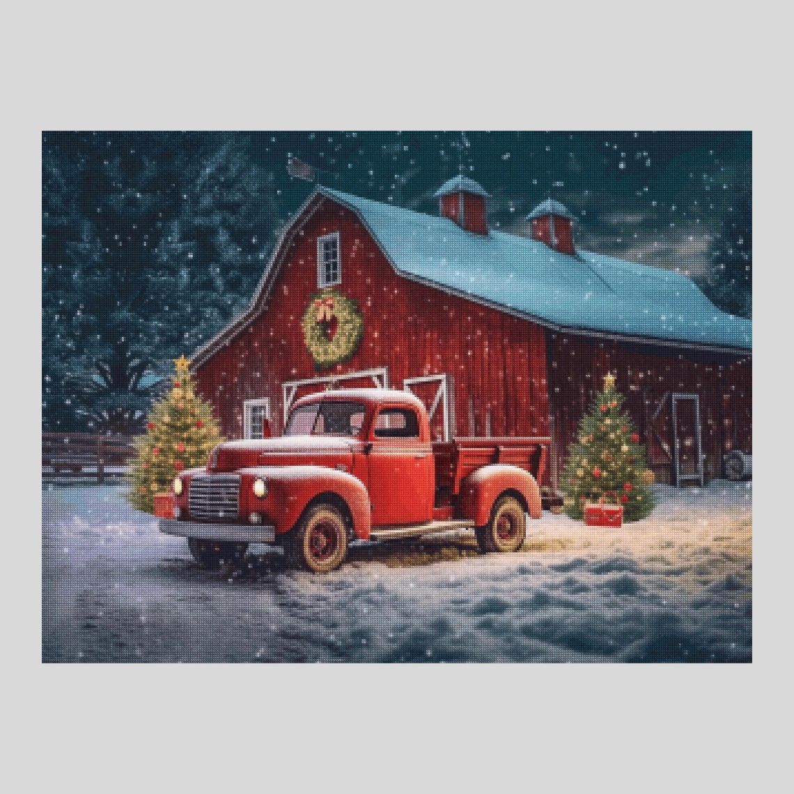 Best Deal for 5D Diamond Painting Truck Snow,Diamond Painting Kits for
