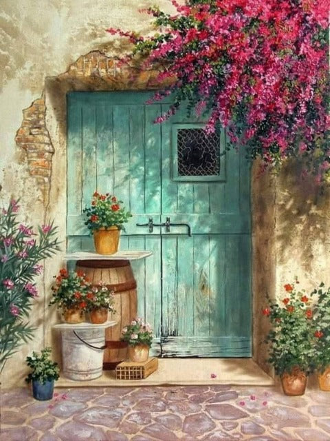 Romantic Door – Diamond Painting
