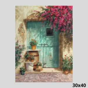 Romantic Door 30x40 - Diamond Art World