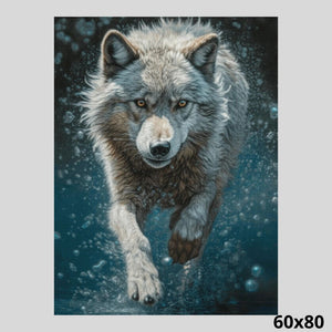 Running Wolf 60x80 Diamond Painting
