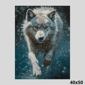Running Wolf 40x50 Diamond Painting
