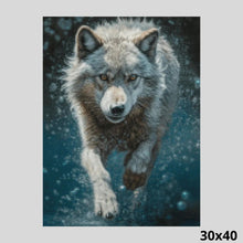 Load image into Gallery viewer, Running Wolf 30x40 Diamond Painting
