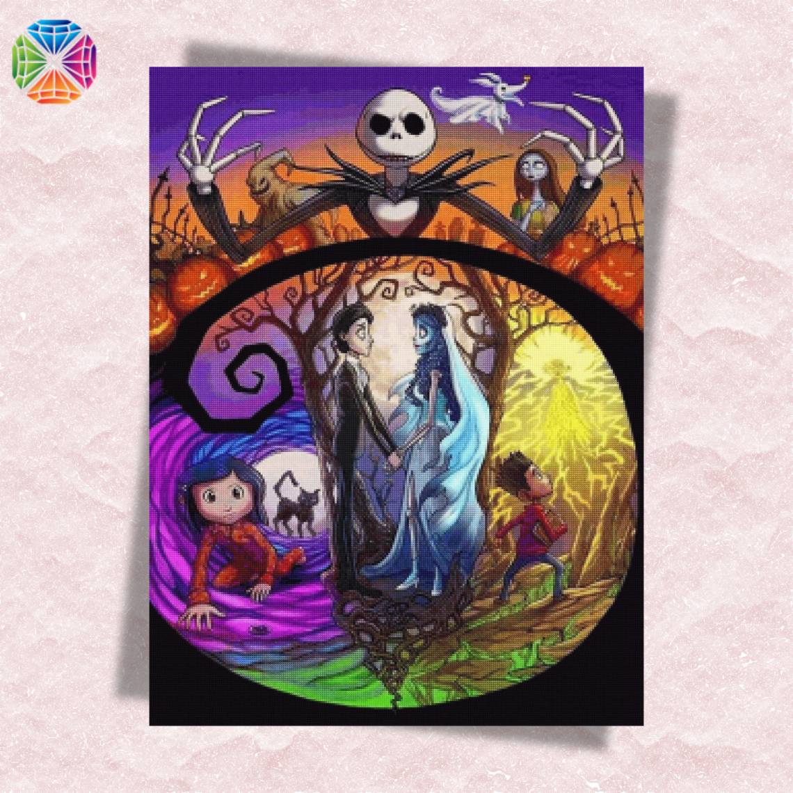 Scarry Halloween Wedding - Diamond Painting