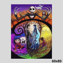 Load image into Gallery viewer, Scarry Halloween Wedding 60x80 - Diamond Painting
