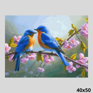 Singing Birds 40x50 Diamond Painting