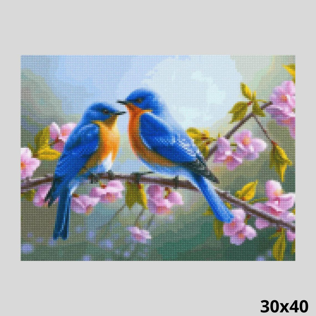Singing Birds 30x40 Diamond Painting