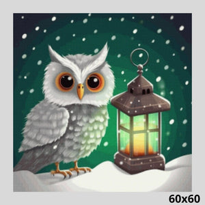 Snowy Owl 60x60 Diamond Painting